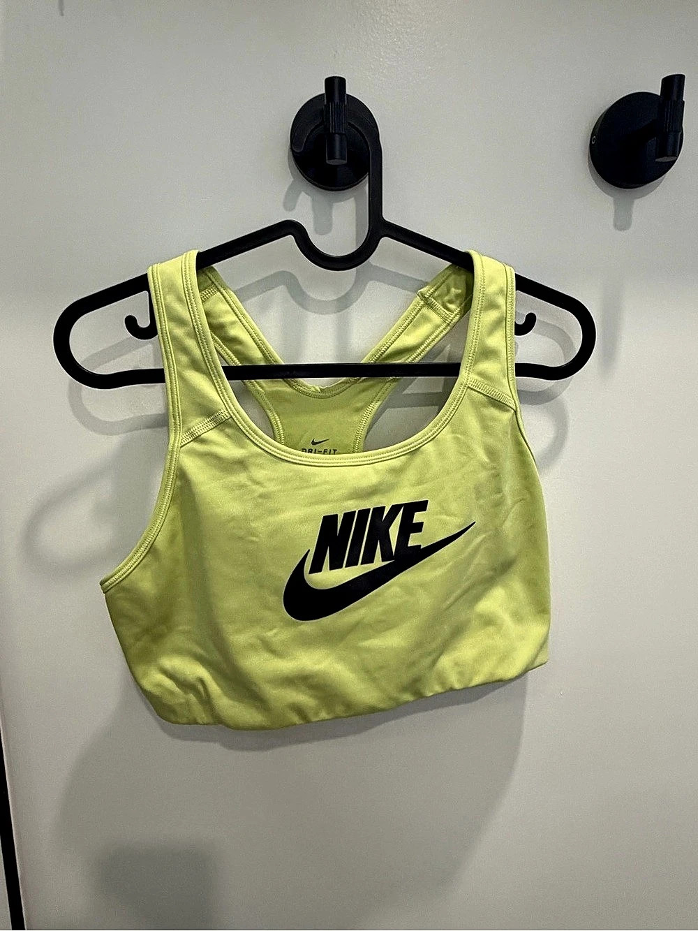 Nike Dri-FIT Athletic Tank Top in Yellow